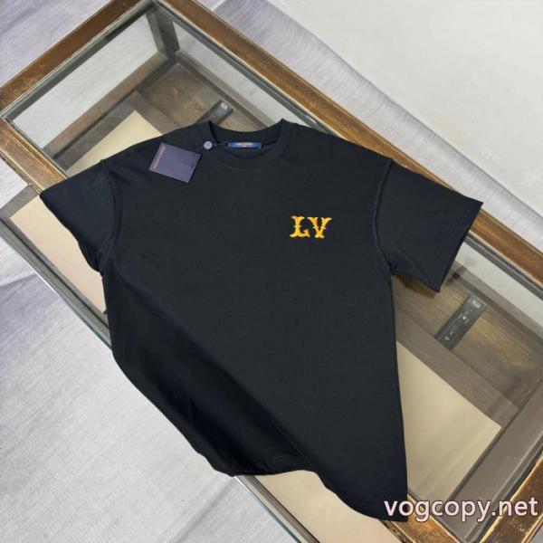 LOUIS VUITTON半袖Tシャツ大人の華やかさを演出 上質な素材採用 目玉商品セール激安 ブランド 4