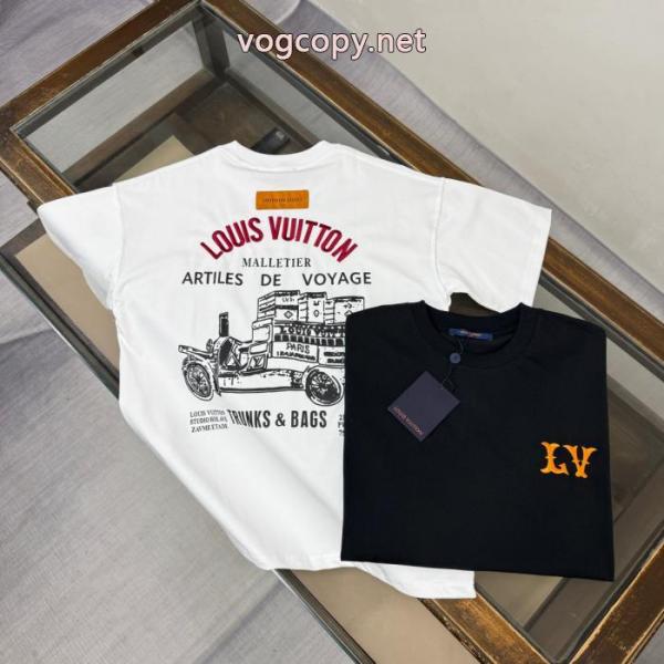 LOUIS VUITTON半袖Tシャツ大人の華やかさを演出 上質な素材採用 目玉商品セール激安 ブランド 5