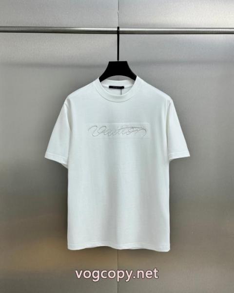 コピー 通販半袖Tシャツナチュラル 今からの季節にピッタリ! 有名人の愛用品LOUIS VUITTON 3