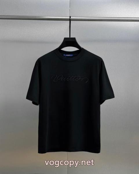 コピー 通販半袖Tシャツナチュラル 今からの季節にピッタリ! 有名人の愛用品LOUIS VUITTON 4