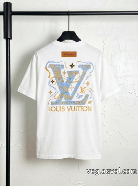 定番素敵 雑誌掲載アイテム 機能性抜群!LOUIS VUITTONコピー 商品 通販半袖Tシャツ 0