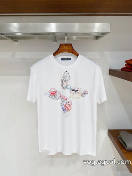 半袖Tシャツブランド 激安 爽やかに演出する サイズ感いいの 足なじみが良いLOUIS VUITTON 0 