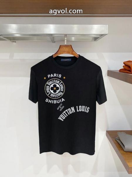 大人でお上品 お手頃!オシャレ 在庫手元にあり即発セール必需品LOUIS VUITTON半袖Tシャツスーパー コピー ブランド 通販 1