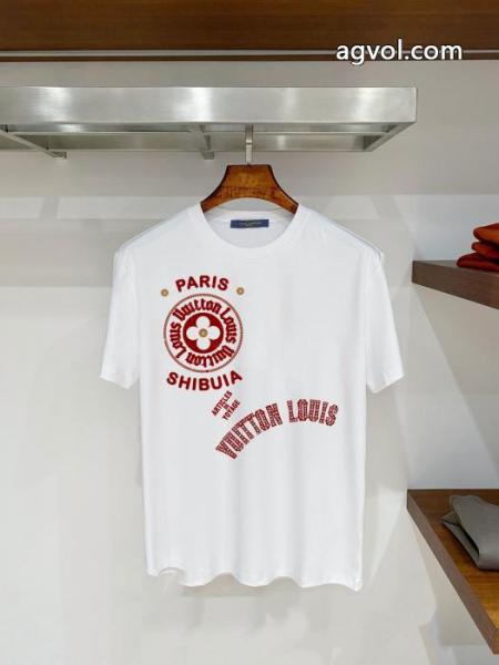 大人でお上品 お手頃!オシャレ 在庫手元にあり即発セール必需品LOUIS VUITTON半袖Tシャツスーパー コピー ブランド 通販 2
