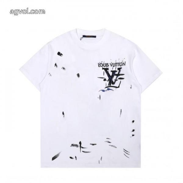 ブランド 品 コピーLOUIS VUITTON人気新作登場 完売品! 品質保証お買い得半袖Tシャツ 1