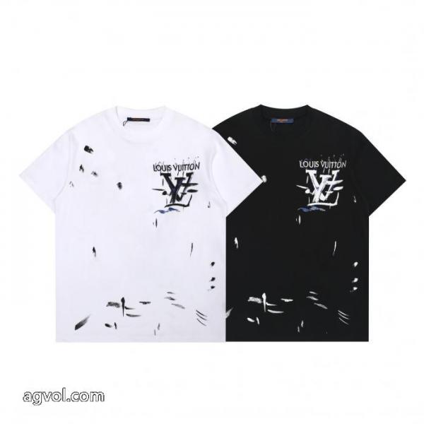 ブランド 品 コピーLOUIS VUITTON人気新作登場 完売品! 品質保証お買い得半袖Tシャツ 2