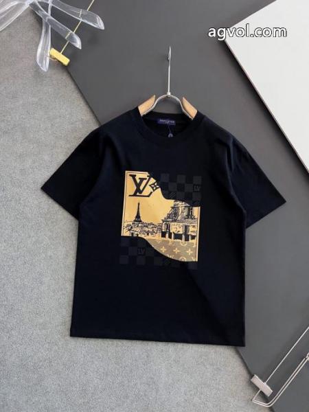 ブランド コピー バック半袖TシャツLOUIS VUITTON期間限定価格 ファッション 人気 少数入荷 3
