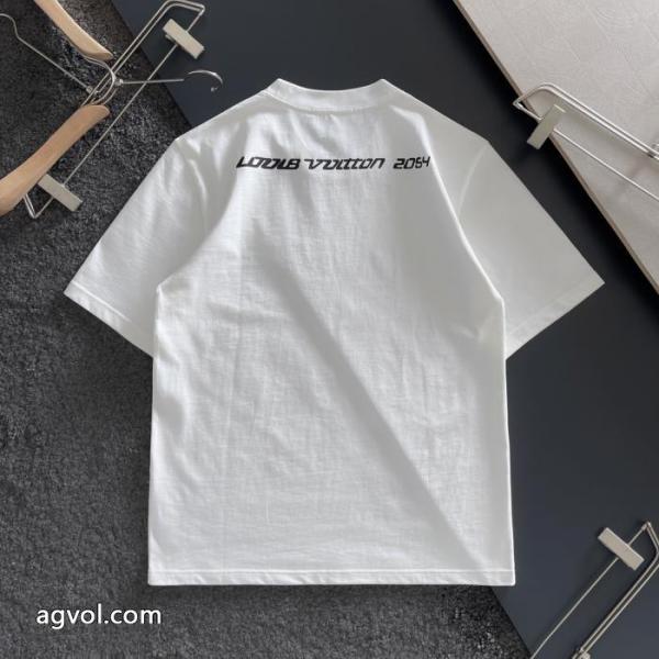 実用的 お手頃価格で人気商品 2026年夏 人気ルイ ヴィトン半袖Tシャツ偽物 ブランド 激安 3