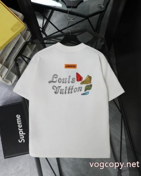 偽物 ブランド 激安即納!最大半額 完売確実! 素晴らしい2026の新作LOUIS VUITTON半袖Tシャツ 5