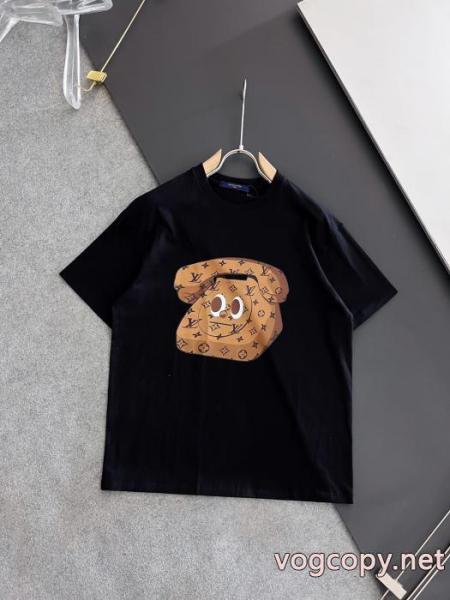 現代的な印象 着心地の良い 大絶賛! 偽物 ブランド 激安LOUIS VUITTON半袖Tシャツ 3