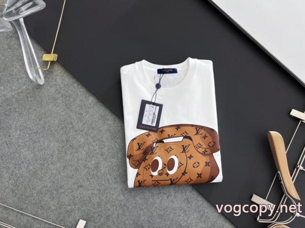 現代的な印象 着心地の良い 大絶賛! 偽物 ブランド 激安LOUIS VUITTON半袖Tシャツ 2