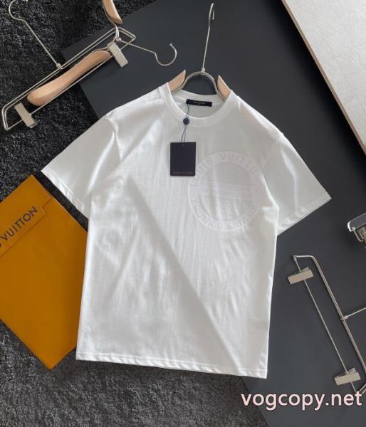 オシャレ度アップ 極力最安値 限定生産品半袖TシャツLOUIS VUITTON偽物 ブランド 販売 1