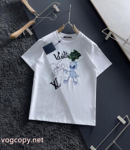 LOUIS VUITTON偽物 通販大人の色味 セールお早めに 高級感ある半袖Tシャツ 4