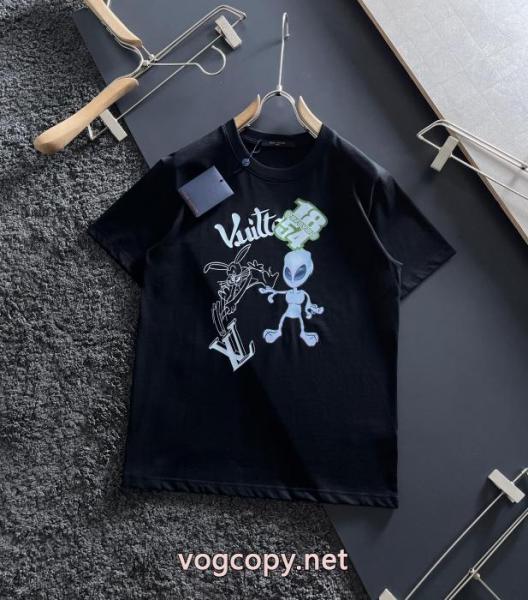 LOUIS VUITTON偽物 通販大人の色味 セールお早めに 高級感ある半袖Tシャツ 3