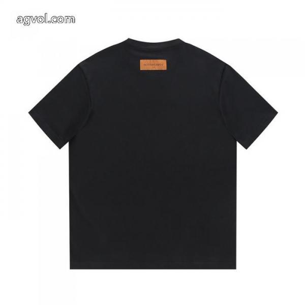 半袖Tシャツ偽物 通販 LOUIS VUITTONメール便対応 VIPセールで破格 着こなし自在 1
