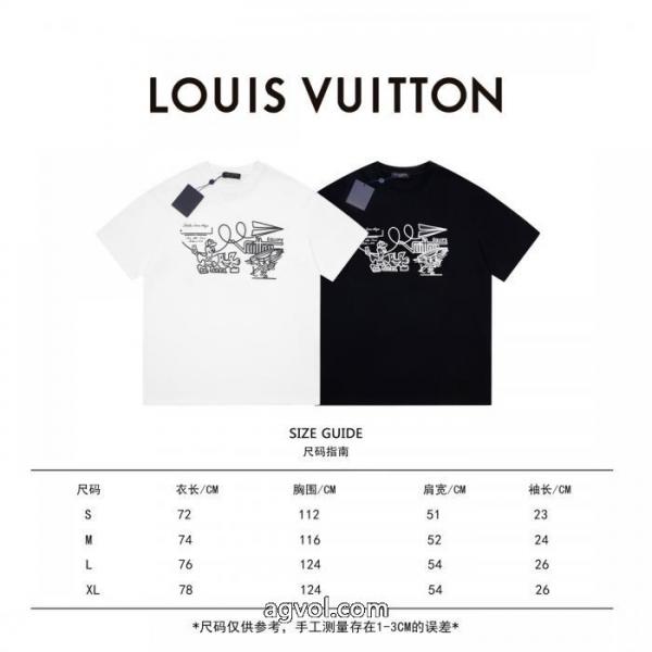 2026限定 男女兼用に人気 肌触りのいい ロゴ入り新作 コピー ブランド 通販LOUIS VUITTON半袖Tシャツ 5