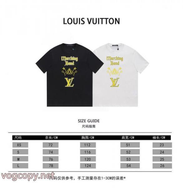 コピー ブランド 優良LOUIS VUITTON潮流 先行販売 個性的な素材感も魅力半袖Tシャツ 5