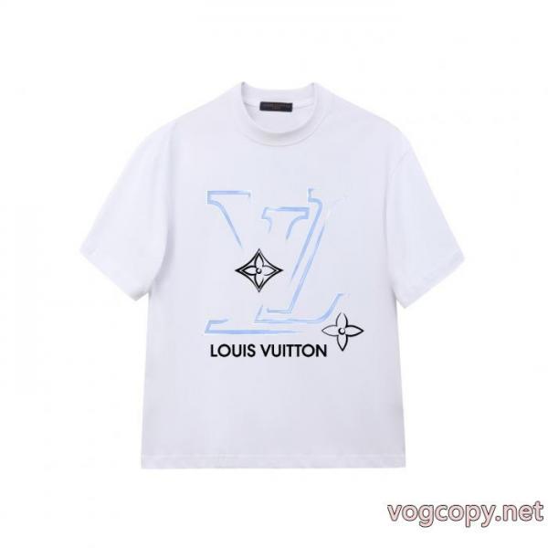 LOUIS VUITTON期間限定特別価格 新作限定 在庫処分SALEブランド 激安半袖Tシャツ 1