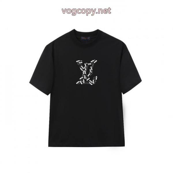 圧倒的な存在感 今っぽさ人気定番品 大容量LOUIS VUITTON半袖Tシャツ偽 ブランド 販売 3