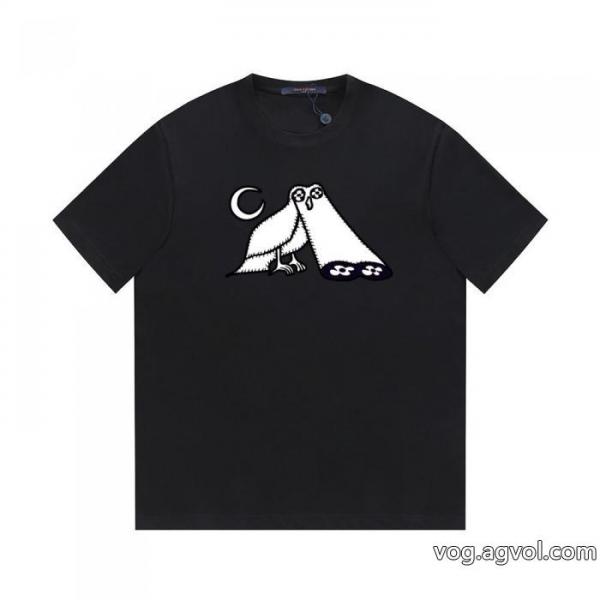 スーパー コピー 通販限定デザイン 品質保証最新作 高品質で綺麗LOUIS VUITTON半袖Tシャツ 0