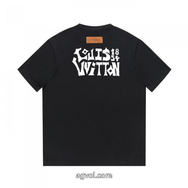 スーパー コピー 通販限定デザイン 品質保証最新作 高品質で綺麗LOUIS VUITTON半袖Tシャツ 4