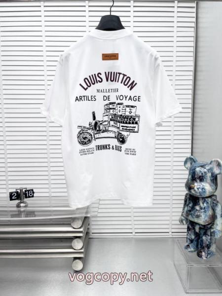 半袖Tシャツ極上美品 セレブ風 素敵なスタイルで夏の定番LOUIS VUITTON激安 通販 専門店 4