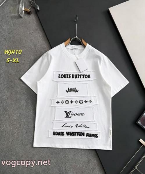 コピー ブランド 販売LOUIS VUITTON半袖Tシャツ速達便発送 最安に挑戦 夏の最旬スタイルを楽しい 2