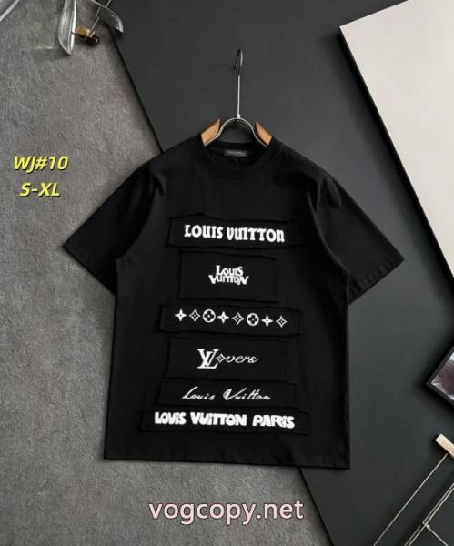 コピー ブランド 販売LOUIS VUITTON半袖Tシャツ速達便発送 最安に挑戦 夏の最旬スタイルを楽しい 4