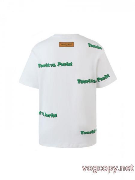 LOUIS VUITTON偽 ブランド半袖Tシャツお洒落な存在感 着回しアイテム 大人気で争奪戦 2