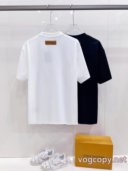 半袖Tシャツ爆買いお買い得 限定SALE 待望の再販売ブランド コピー s 級LOUIS VUITTON 3