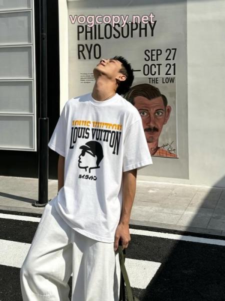 半袖Tシャツ先行予約販売 強くおすすめしたい 最安値! 激安 ブランドLOUIS VUITTON 5