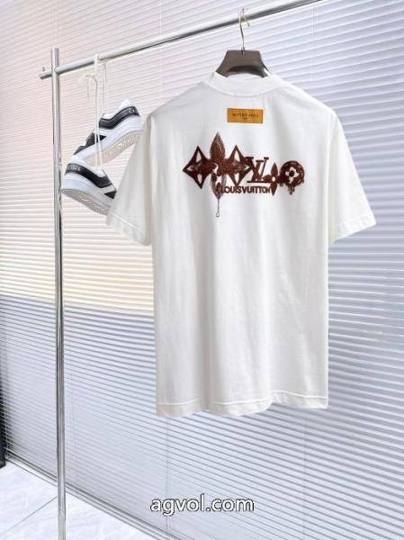 半袖Tシャツポップ VIP価格 優れた品質LOUIS VUITTONブランド コピー 5 