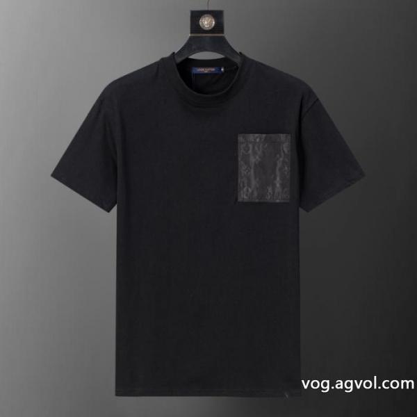 LOUIS VUITTON半袖Tシャツブランド 品 激安 通販注目する憧れブランドの新作 トップスをインするスタイル 高評価の人気品  0 