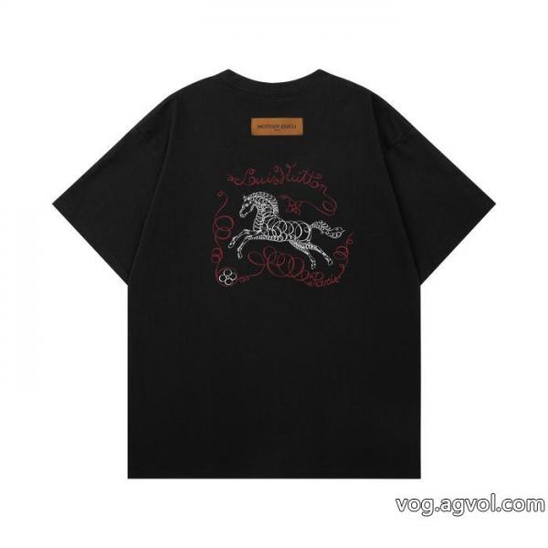 ブランド コピー超優秀 上品シックなお品 人気セールセールLOUIS VUITTON半袖Tシャツ 0 