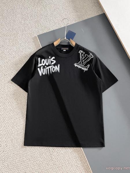 大人気ブランド 顧客優待セール ファッションな一品半袖TシャツLOUIS VUITTONブランド 通販店 0