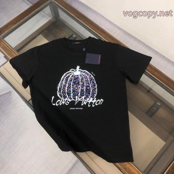 ブランド コピー 着払い半袖Tシャツ最新とても可愛い リラックススタイルが実現 柔らかい色調LOUIS VUITTON 5 