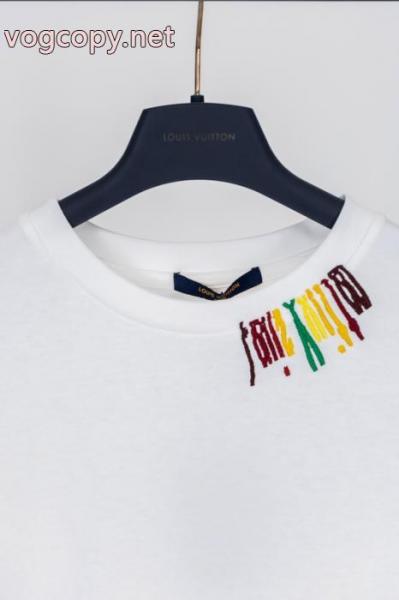 LOUIS VUITTONブランド スーパー コピー半袖Tシャツお得安い おしゃれ上級者に着 最高品質 2