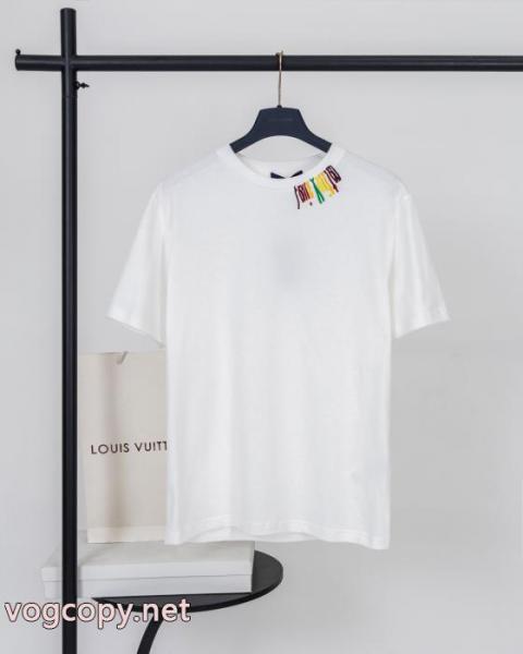 LOUIS VUITTONブランド スーパー コピー半袖Tシャツお得安い おしゃれ上級者に着 最高品質 3