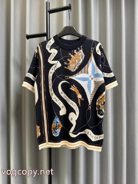 話題性が高い 今年大人気 人気商品は即品切れ半袖Tシャツブランド コピー 着払いLOUIS VUITTON 1