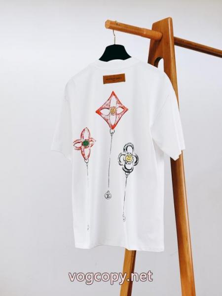 ブランド アクセサリー 激安LOUIS VUITTON半袖Tシャツ売り切れ注意 トレンド入り確実最新コレクション プレミアム品質 3