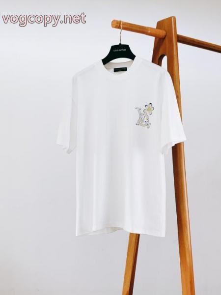ブランド アクセサリー 激安LOUIS VUITTON半袖Tシャツ売り切れ注意 トレンド入り確実最新コレクション プレミアム品質 5