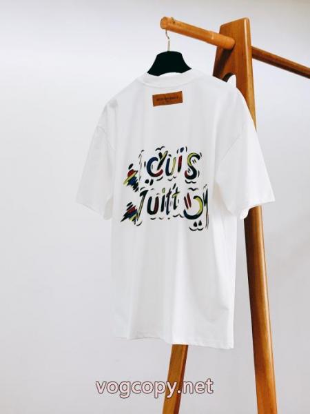 クラシカルな雰囲気 限定デザイン 格安海外人気アイテム半袖Tシャツブランド 品 スーパー コピーLOUIS VUITTON 4