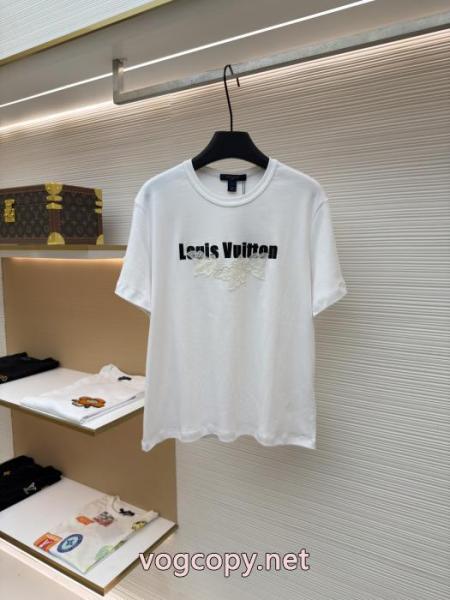 LOUIS VUITTON大胆なカジュアルダウン 品質にこだわり 数量限定版人気アイテム半袖Tシャツコピー ブランド 販売 3