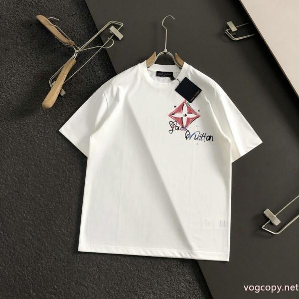 超特価数量限定 限定セール高品質 人気NO.1半袖Tシャツルイ ヴィトン激安 ブランド 0