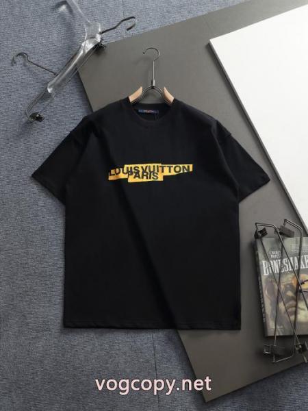 ブランド コピー 品手頃価格でオシャレ 即日発送可完売必須 高級感を演出LOUIS VUITTON半袖Tシャツ 4