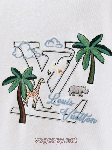 半袖Tシャツお洒落な印象に ランキング商品 大人気商品偽物 通販LOUIS VUITTON 3