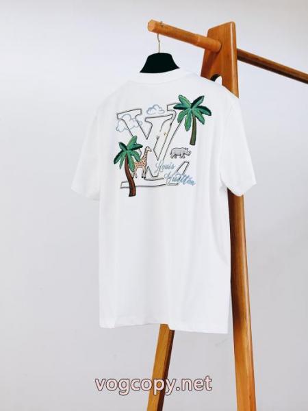 半袖Tシャツお洒落な印象に ランキング商品 大人気商品偽物 通販LOUIS VUITTON 4