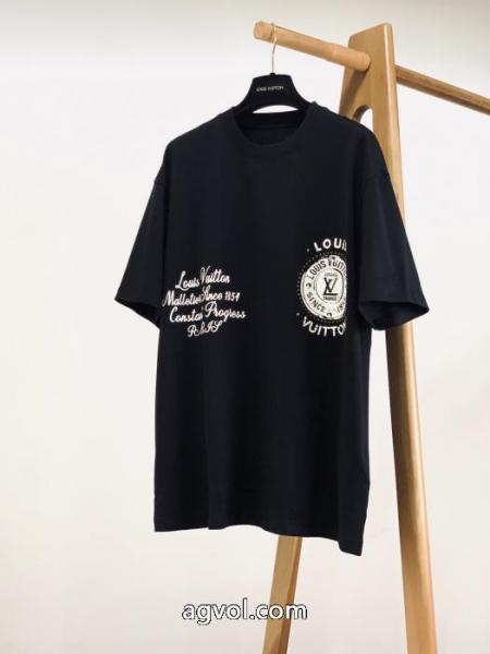 激安 ブランド 通販半袖Tシャツ新作入荷定番人気 2026夏季 使い勝手の良さルイ ヴィトン 1