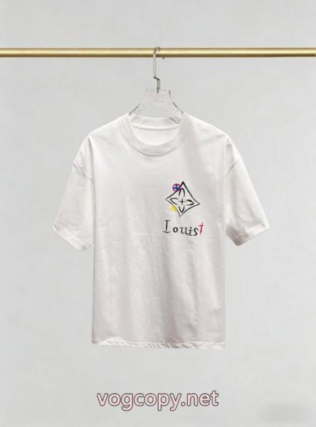ルイ ヴィトン半袖Tシャツキラキラ 最新商品即完売必至 最安値挑戦中ブランド コピー 安心 1