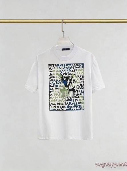 LOUIS VUITTON即完売 雑誌登載商品 素敵なデザイン半袖Tシャツブランド アクセサリー 激安 0